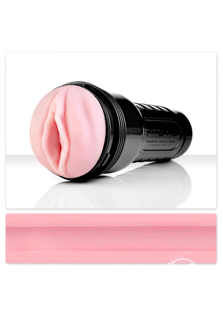 Fleshlight Pink Lady Original Masturbator Pink and Black Case