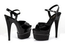 Ester Glitter Rhinestone Sandal