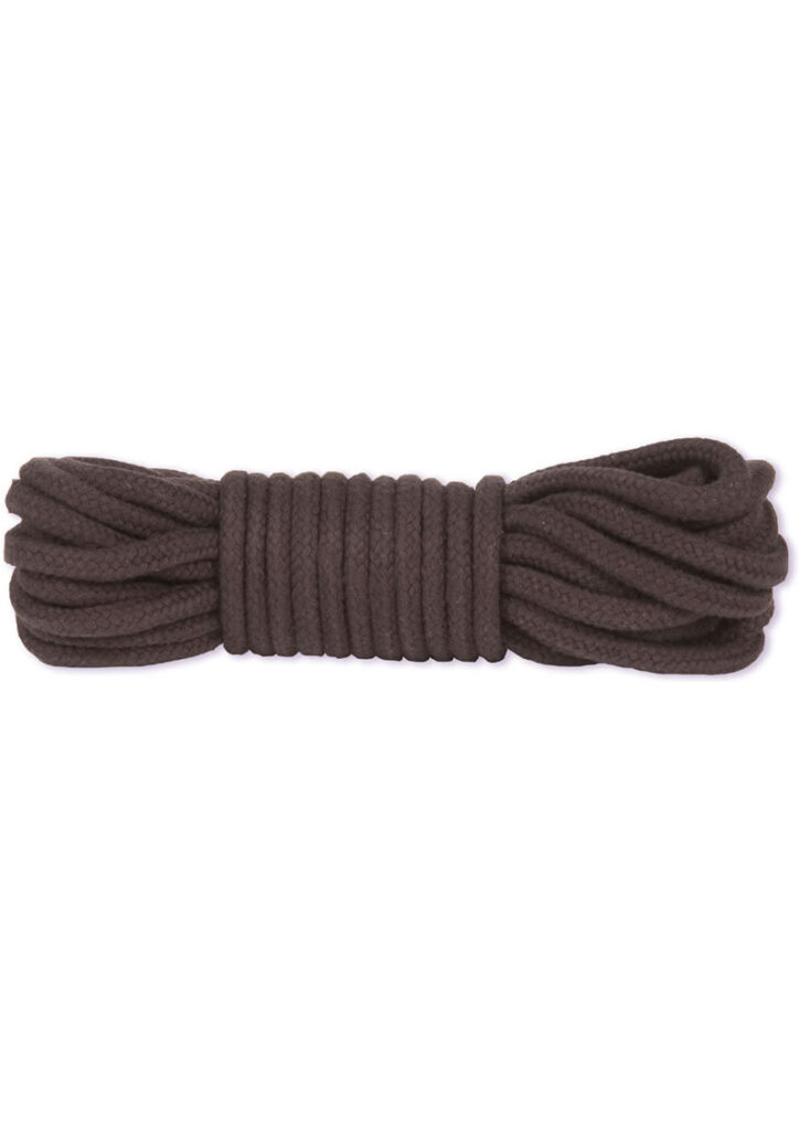 JAPANESE STYLE BONDAGE ROPE COTTON 32 FEET BLACK