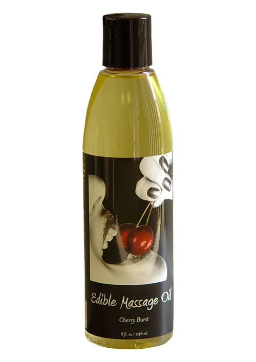 Cherry Burst edible massage oil