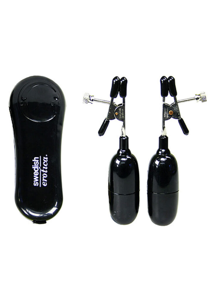 Vibrating Nipple Clamps for Her and Him